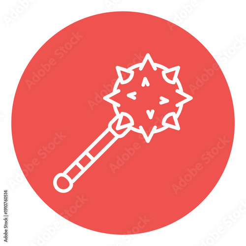 Mace Vector Icon