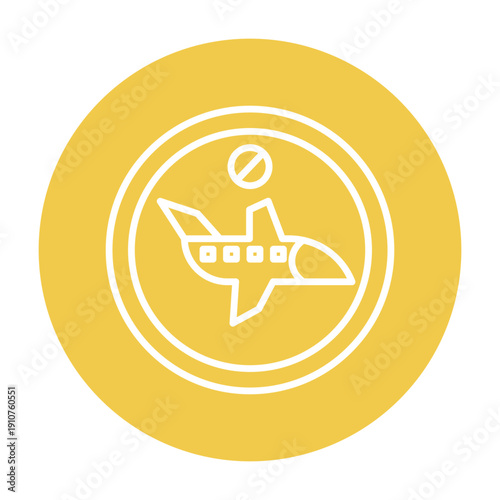 Travel Restrictions Vector Icon