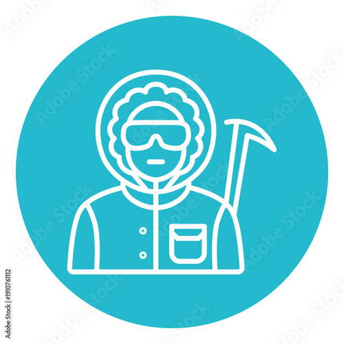 Arctic Explorer Vector Icon