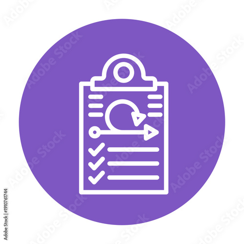 Sprint Backlog Vector Icon