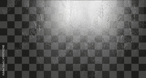 Checkerboard Pattern Gritty Distressed Rough Surface Texture Graphic Dark Gray Illumination