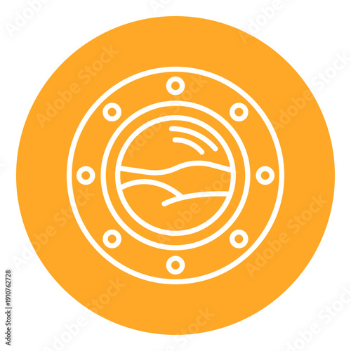 Porthole Vector Icon