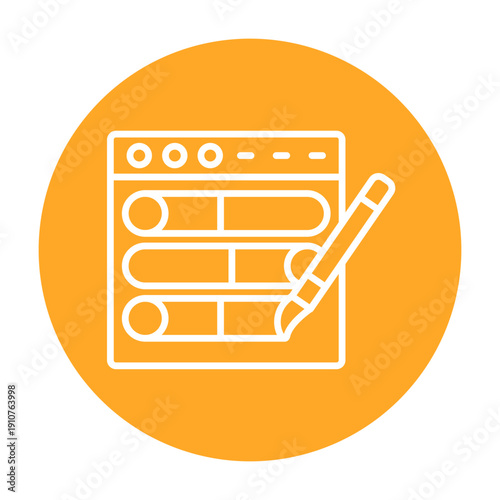 Color Correction Vector Icon