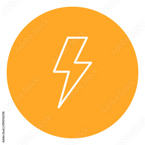 Thunder Vector Icon