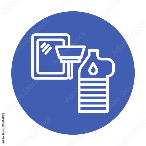 Tile Cleaner Vector Icon