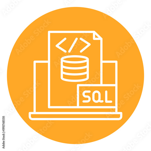 SQL Query Vector Icon