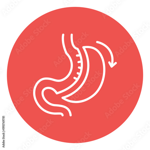 Bariatric Surgery Vector Icon
