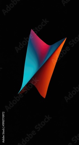 Dynamic abstract composition featuring uneven shapes and contrasting textures, emphasizing visual tension and modern artistic imbalance ,irregularity ,shape ,minimal