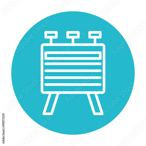 Directory Board Vector Icon