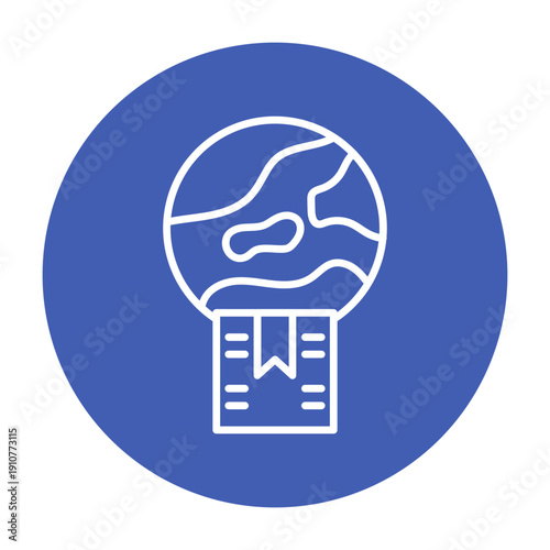 Worldwide Shipping Vector Icon