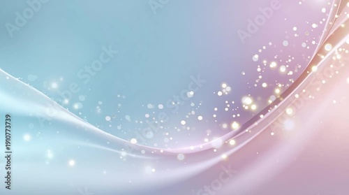 Wallpaper Mural Soft gradient background with sparkling light effects Torontodigital.ca