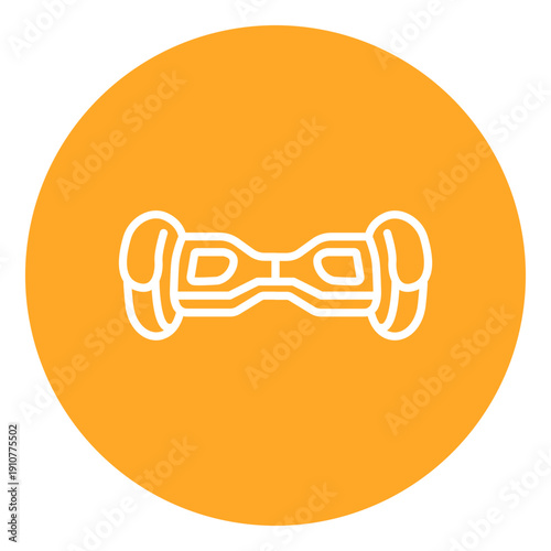 Hoverboard Vector Icon