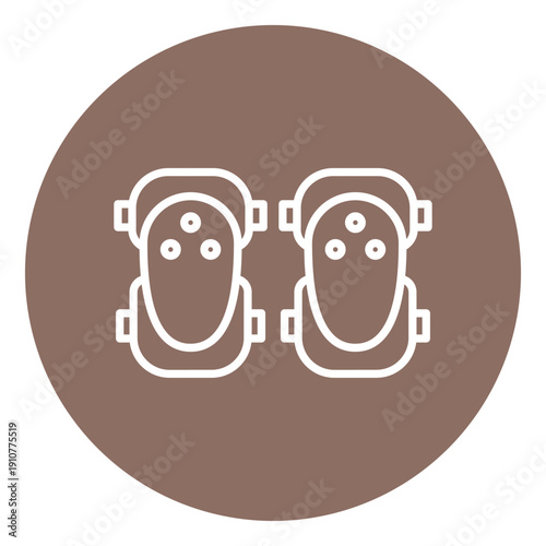 Knee Guards Vector Icon