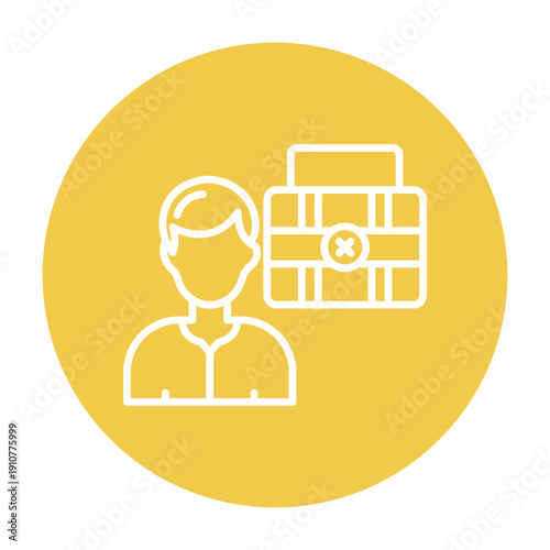 Unemployment Vector Icon