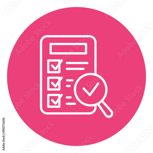 Condition Report Vector Icon