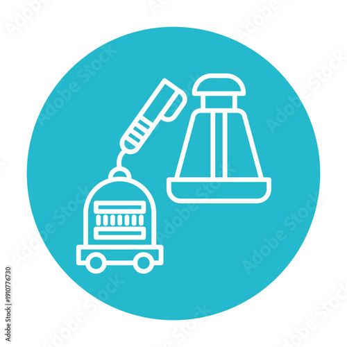 Vacuum Interior Vector Icon