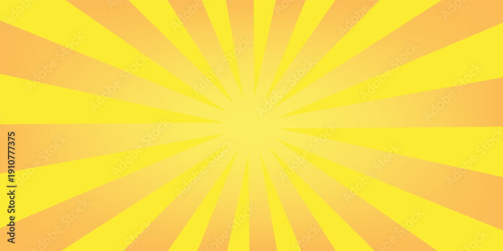 Fototapeta premium stripes image with light beams. yellow background - generated abstract wallpaper Illustration Format