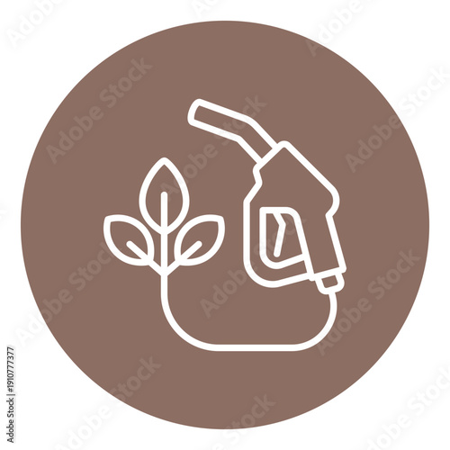 Eco Fuel Vector Icon