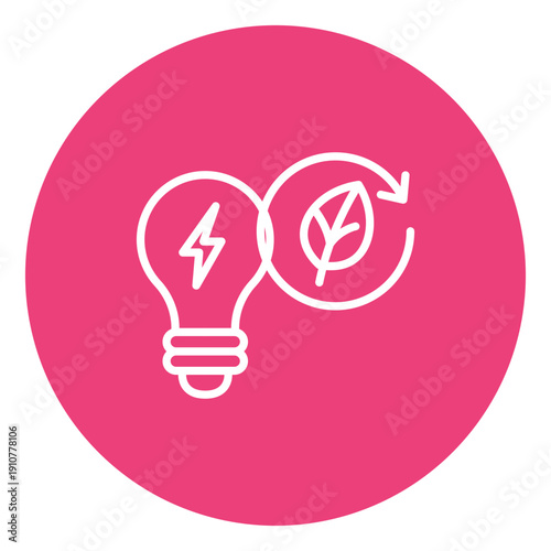 Preserve Energy Vector Icon