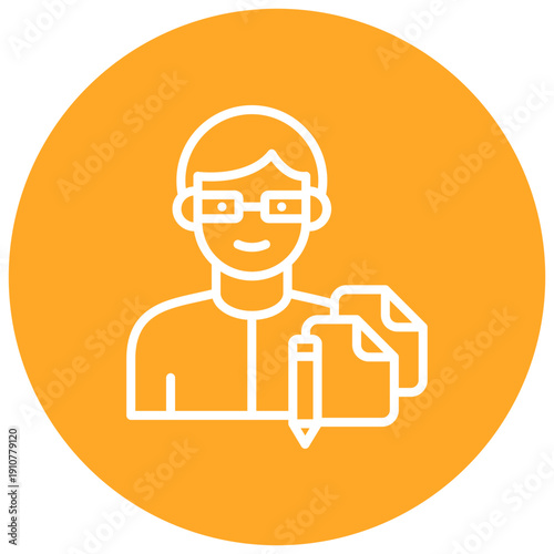 Copy Editor Vector Icon