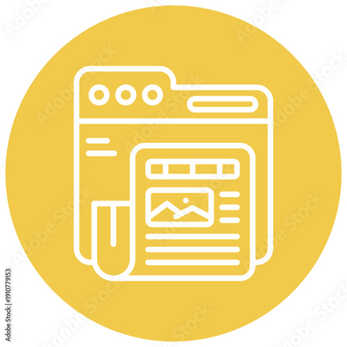 Headline Vector Icon