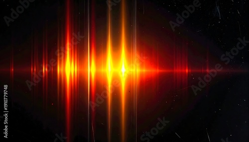 Abstract Sound Wave Visualization