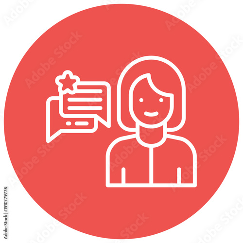 Feedback Vector Icon