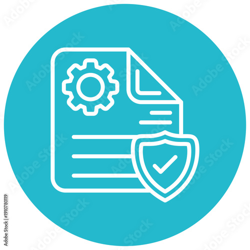 Site Security Vector Icon