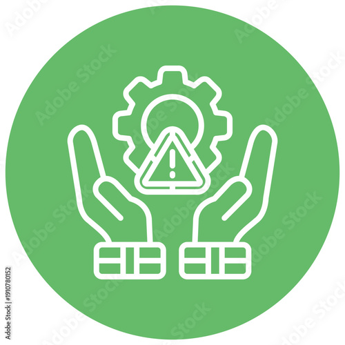 Risk Governance Vector Icon