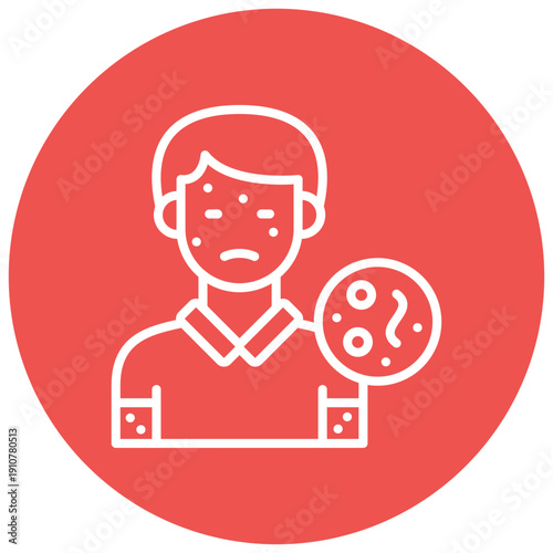 Infected Person Vector Icon
