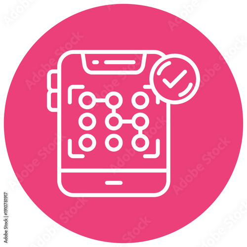 Pattern Recognition Vector Icon