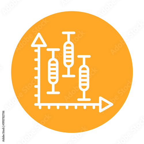 Box Plot Vector Icon
