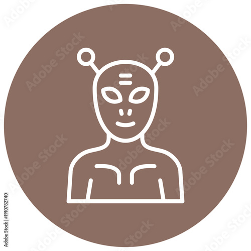 Alien Vector Icon