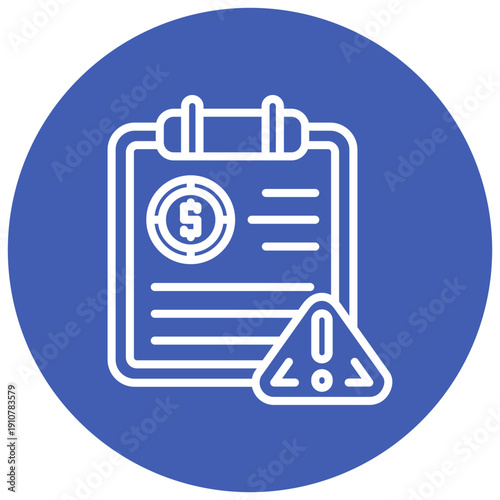 Corrupt Clipboard Vector Icon