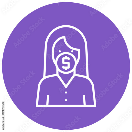 Hush Money Vector Icon