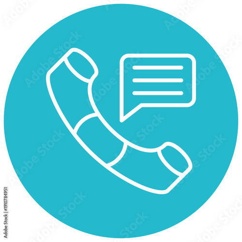 Message Us Vector Icon