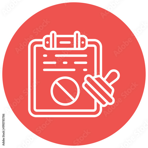 Preventive Action Vector Icon