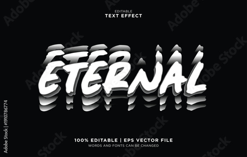 Editable vector text effect for Society with luxurious gold letters on dark background