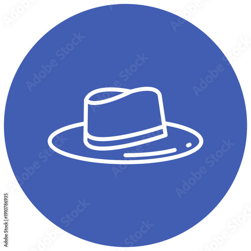 Swindlers Hat Vector Icon