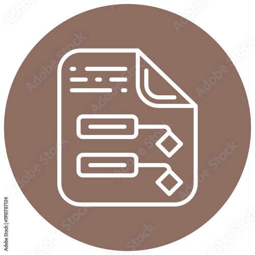 Test Scenario Vector Icon