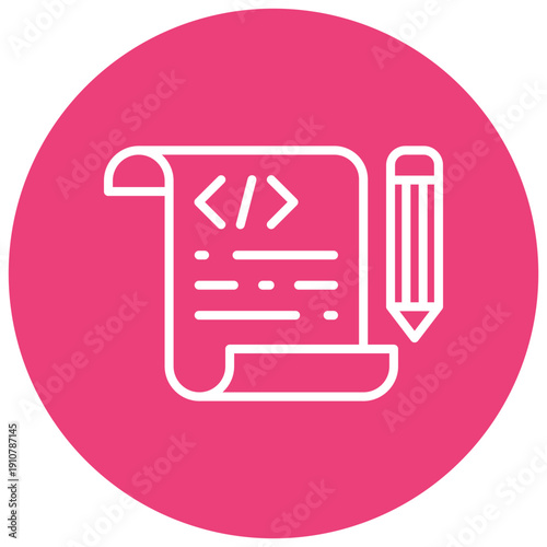Test Script Vector Icon