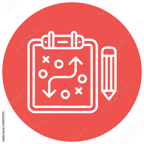 Test Strategy Vector Icon