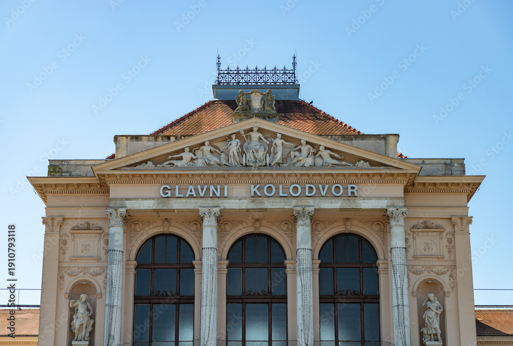 Obraz premium Zagreb Train Station