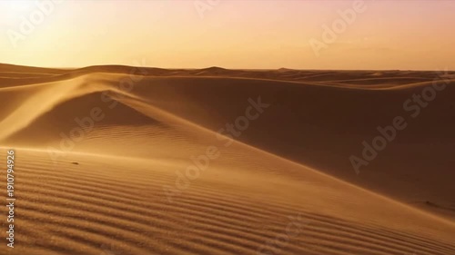 Gentle Nature Motion Subtle movement of sand grains across dunes.
