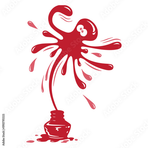 Creative Ink Splash