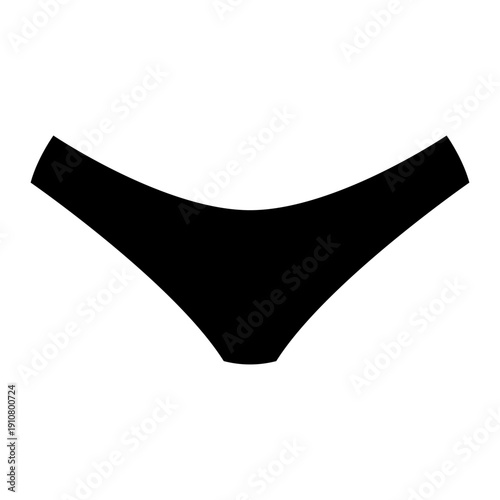 Underpants icon vector. Underwear  Illustration sign. Drawers symbol. pants logo.