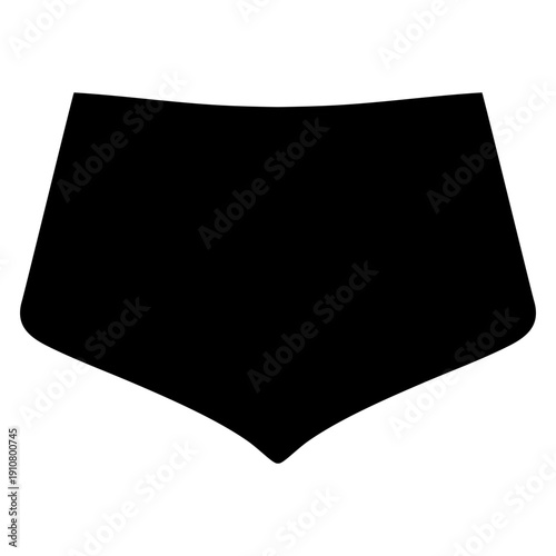Underpants icon vector. Underwear  Illustration sign. Drawers symbol. pants logo.