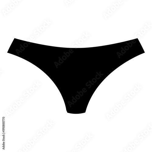 Underpants icon vector. Underwear  Illustration sign. Drawers symbol. pants logo.