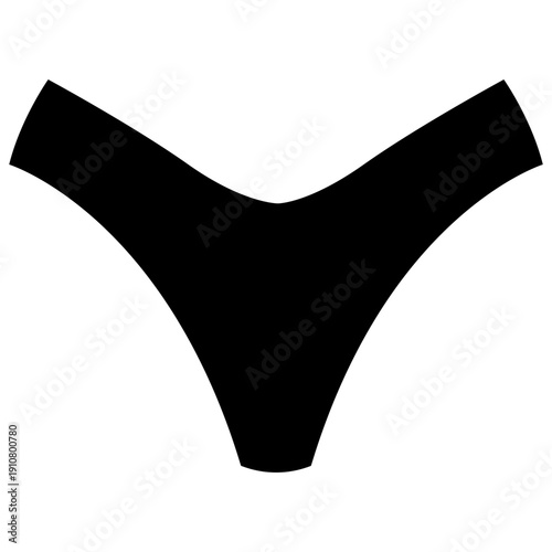 Underpants icon vector. Underwear  Illustration sign. Drawers symbol. pants logo.