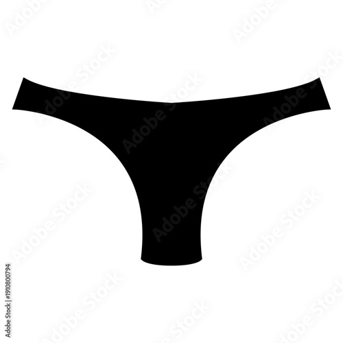 Underpants icon vector. Underwear  Illustration sign. Drawers symbol. pants logo.